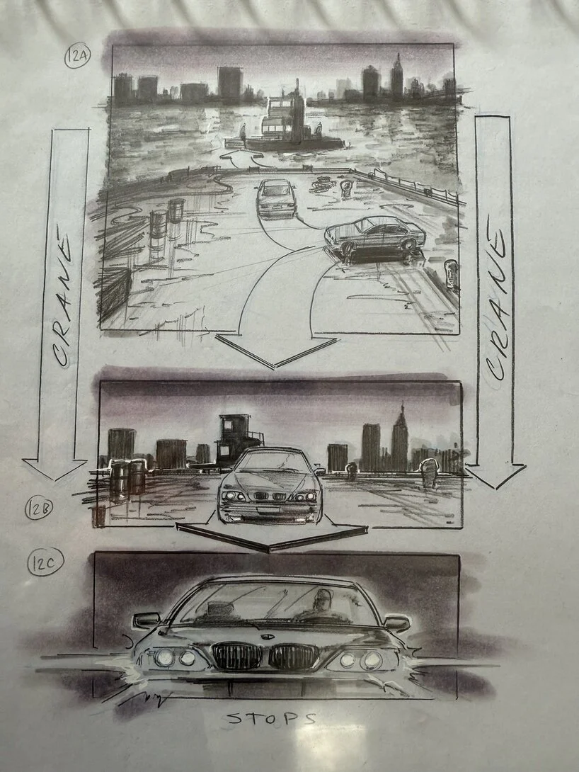 BMW 短片 The Hire 的分镜