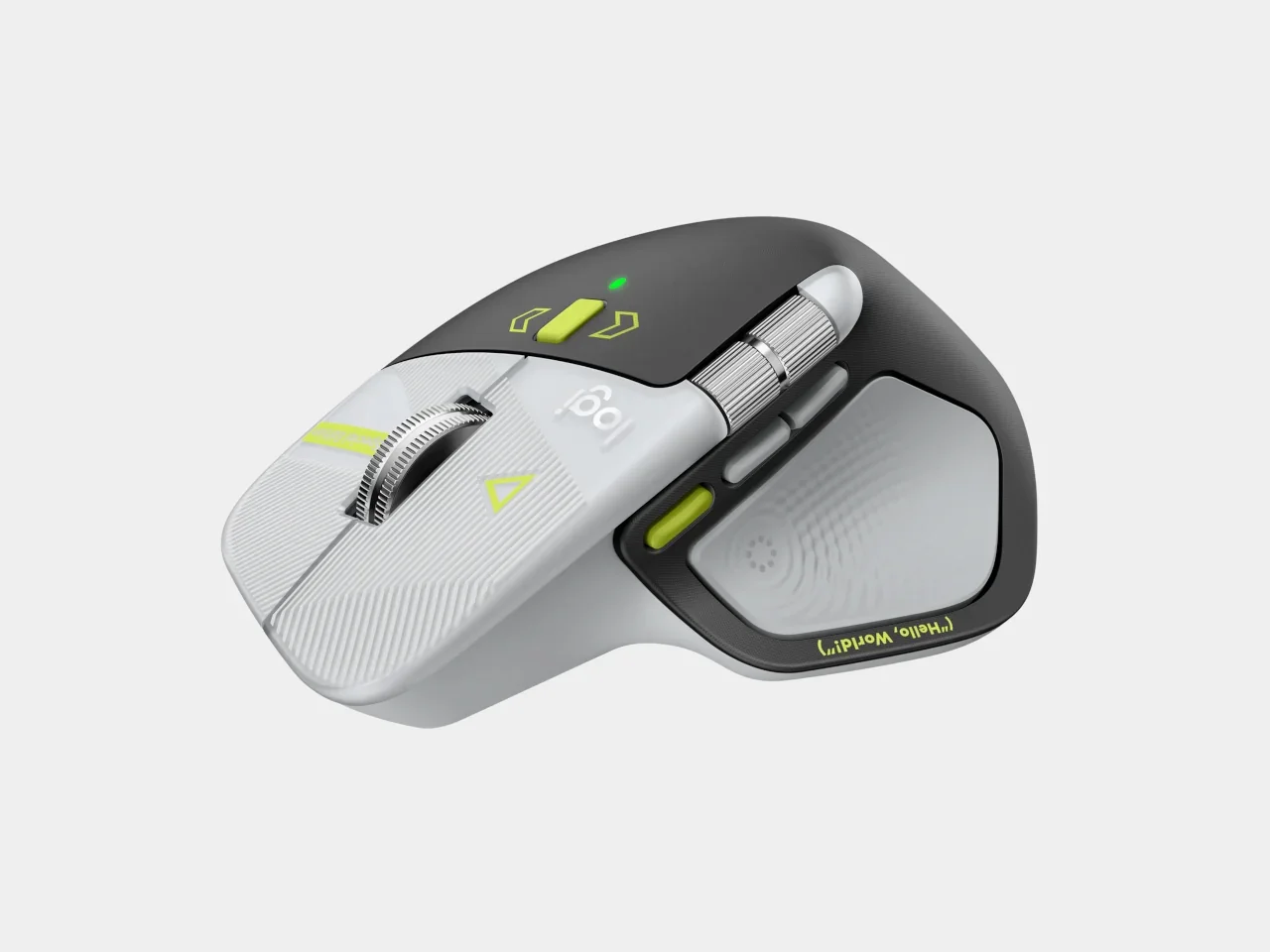 罗技 MX Master 4 开发者版侧面