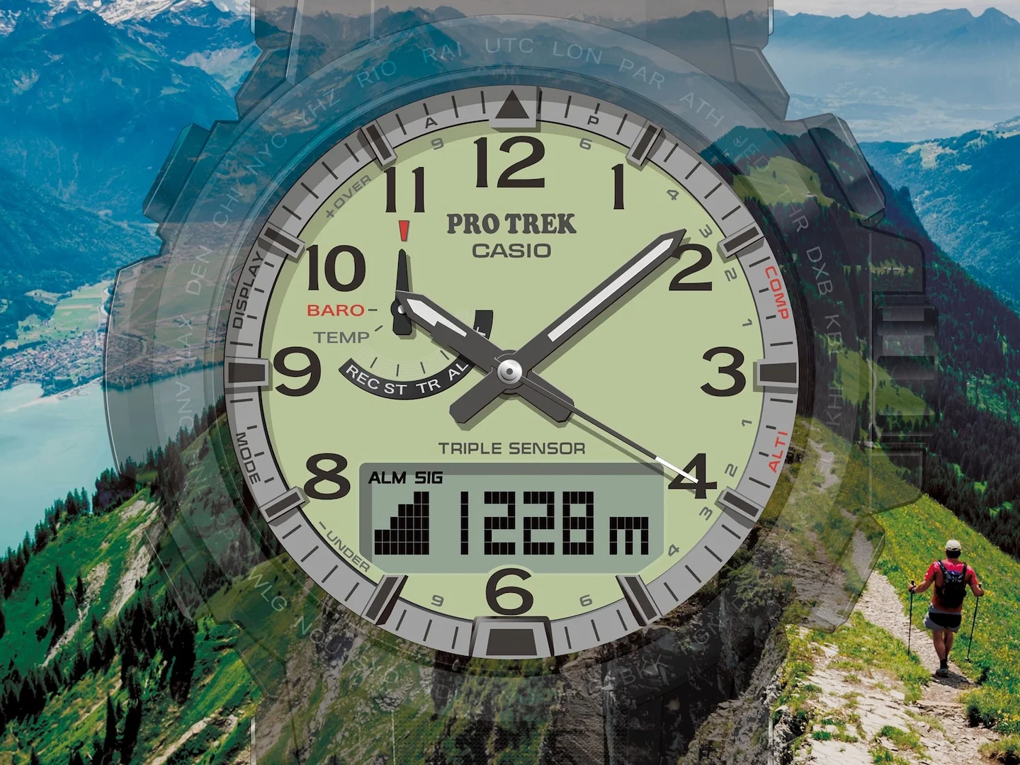 Casio Pro Trek PRW 51LD 1JF Climber Line A