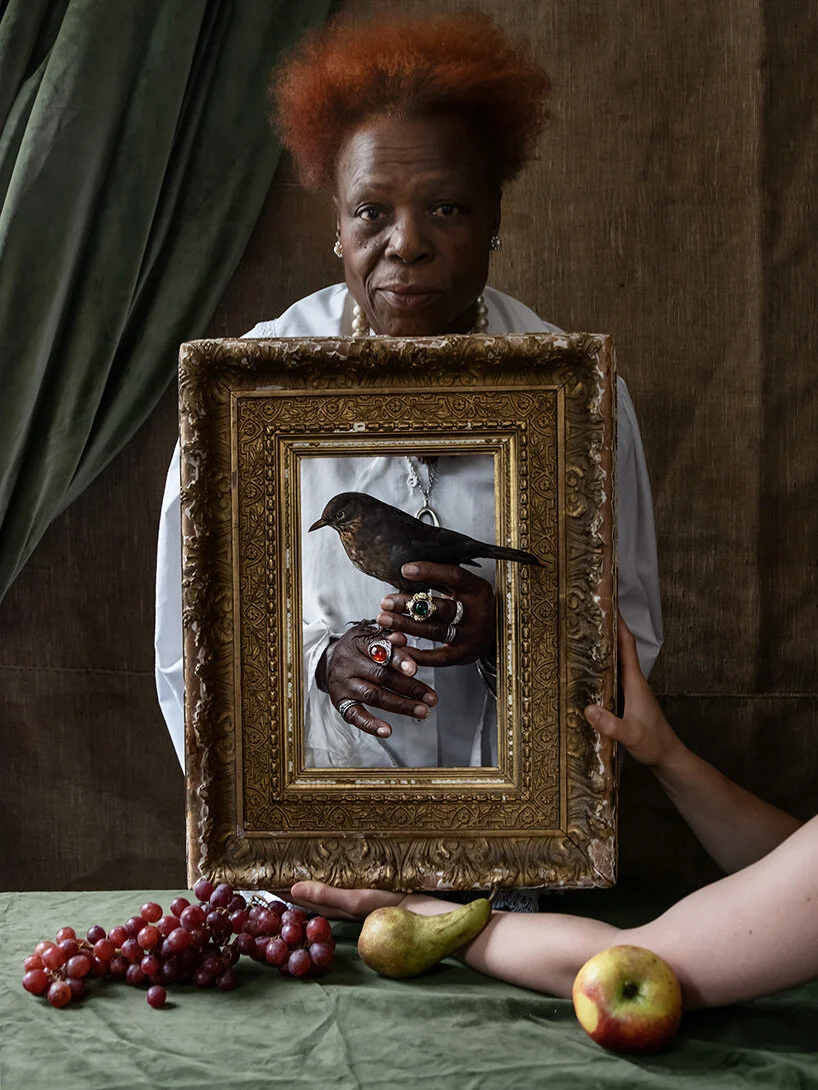 Olivette Cole-Wilson 与 Blackbird 的肖像