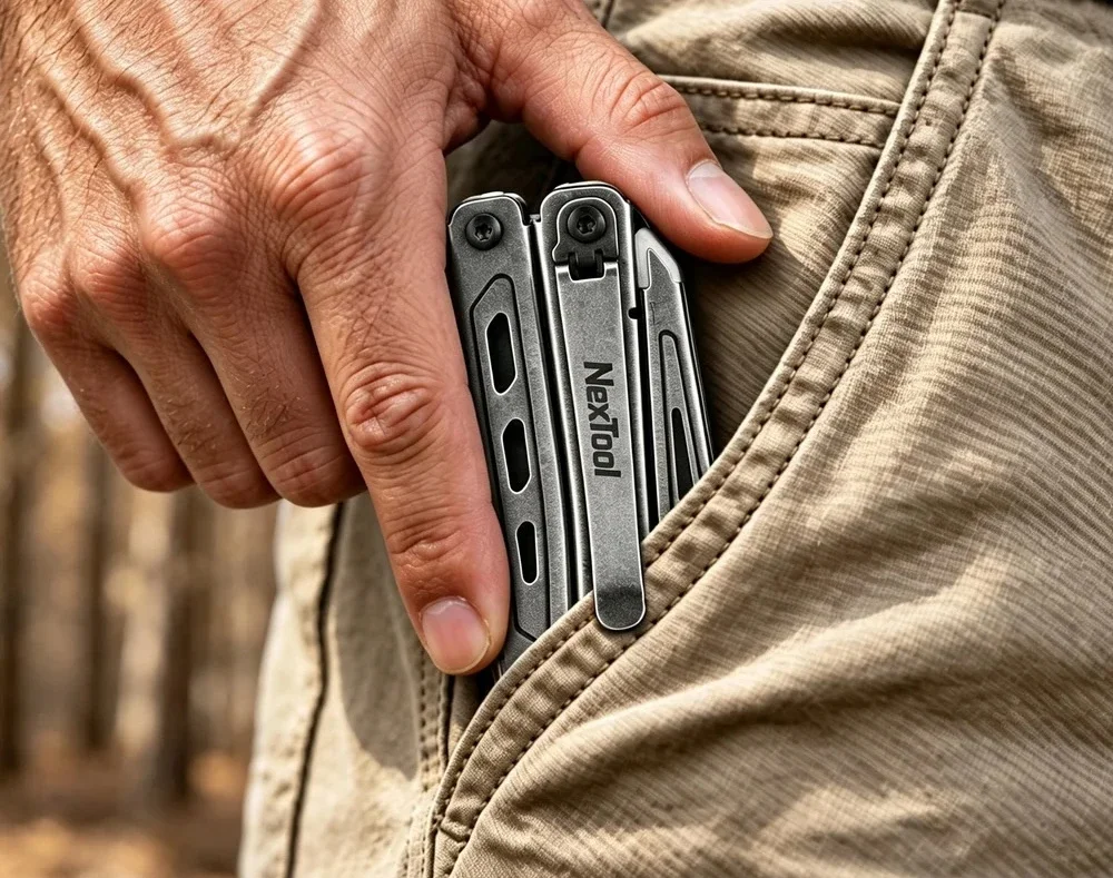 Nextool Flagship F20握在手中