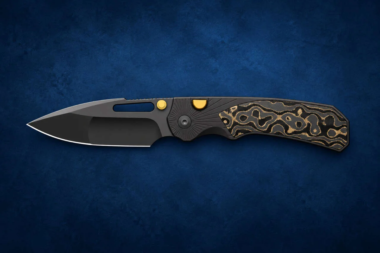 Kizer Durandal Camo Gold 口袋刀