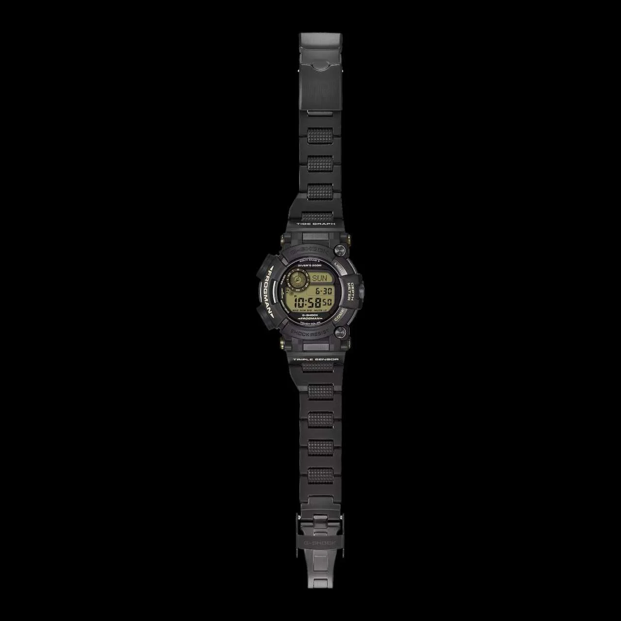 卡西欧 Frogman GWF-D1000BC-1 潜水功能