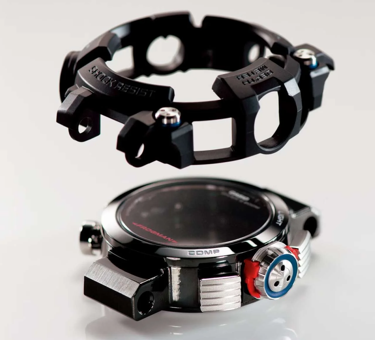 卡西欧 Frogman GWF-D1000BC-1 表带与表扣