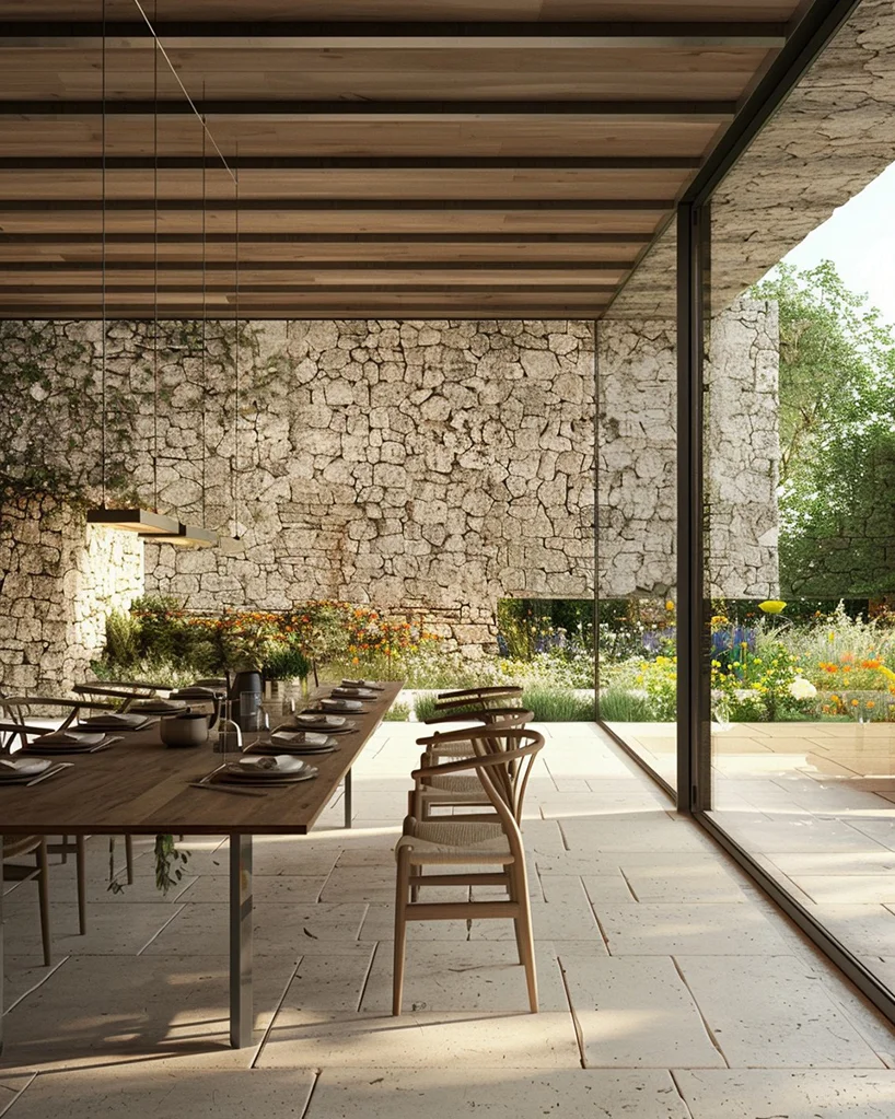 garden dining room