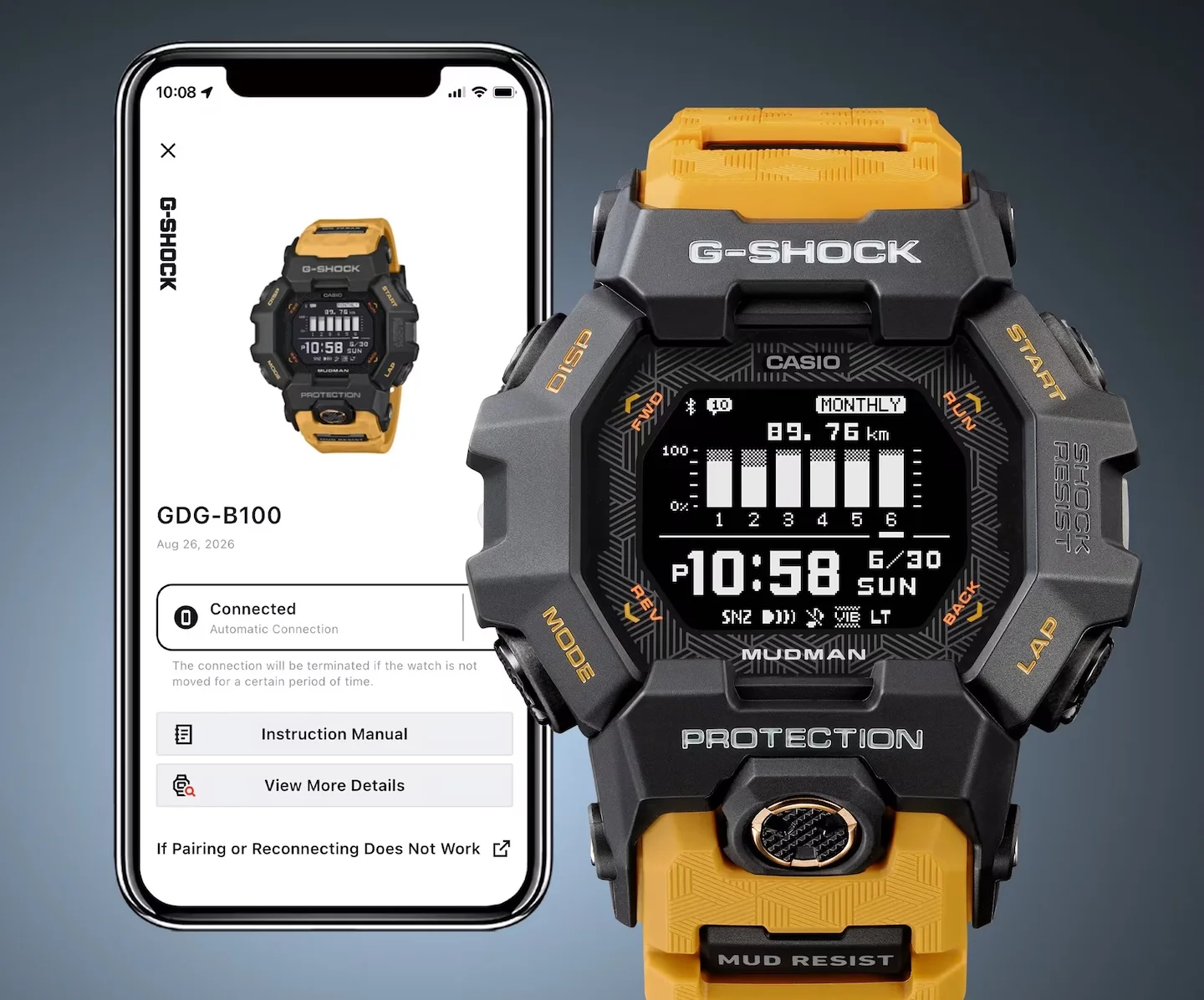 Casio Gshock GDG-B100-1A5 Price