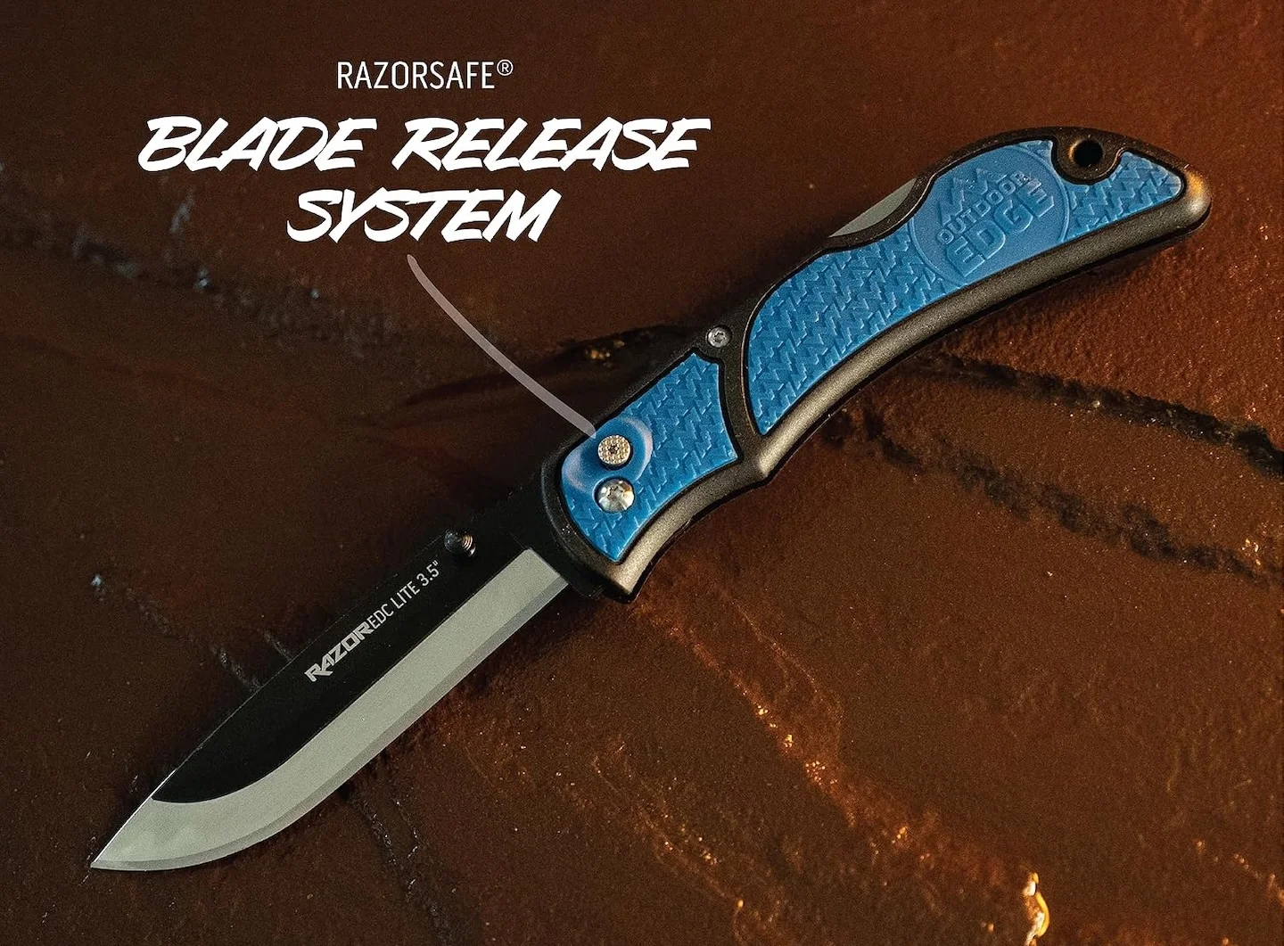 OUTDOOR EDGE 3.5 inch RazorLite EDC Knife