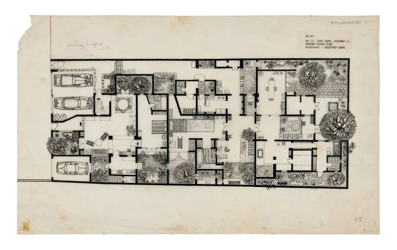 geoffrey bawa and the materialization of an architect’s gaze on his country - 13