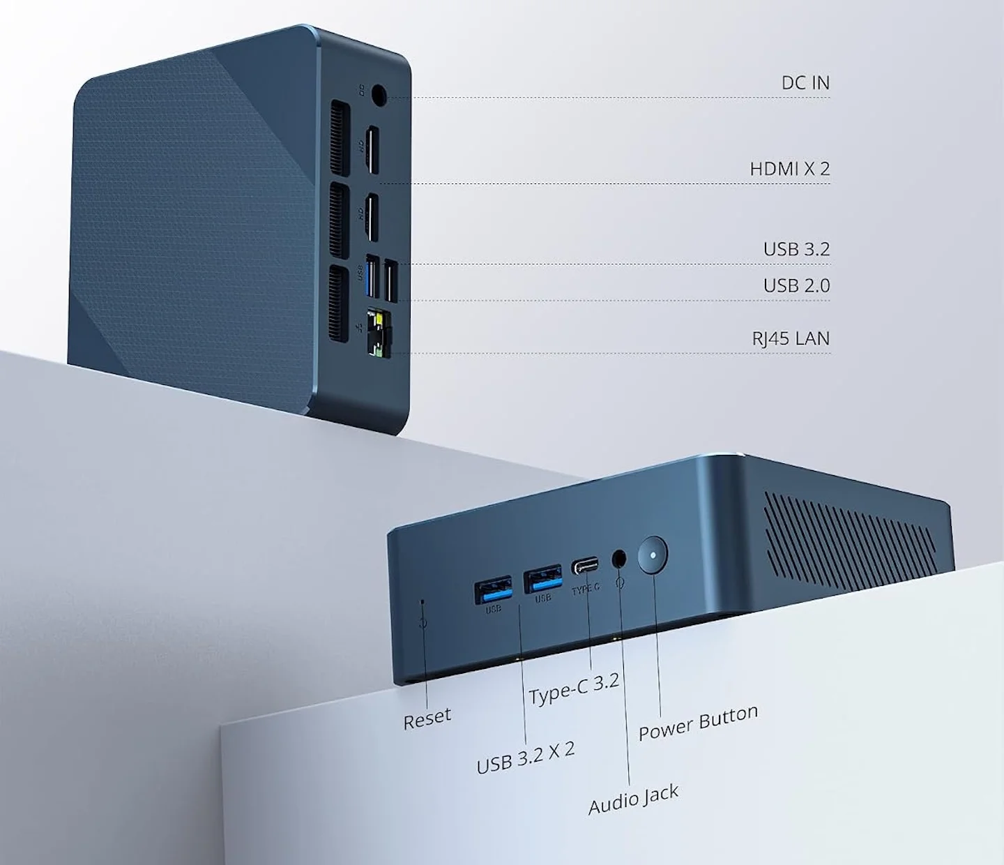 Glorlin Mini PC - Ryzen 5 3501U
