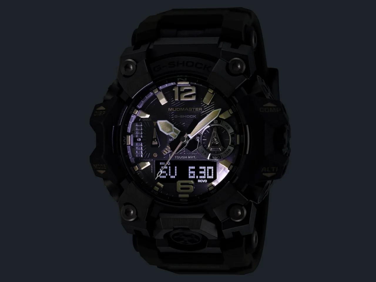 卡西欧 Mudmaster GWG-B1000-1A3 细节